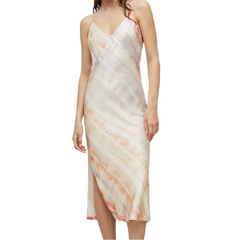 All Saints Melody Marea Tie-Dye Midi Slip Dress
